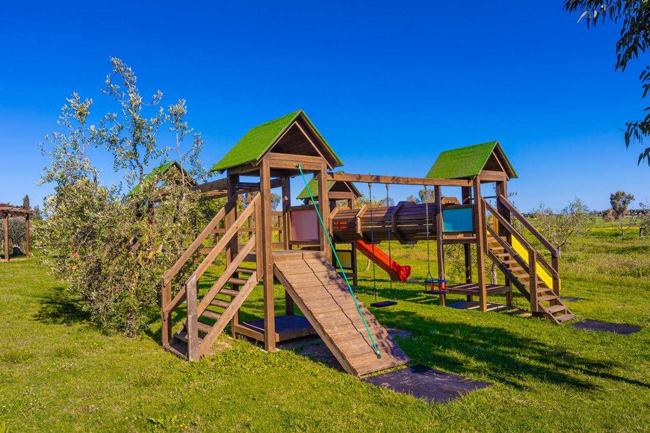 פופולוניה Agriturismo Gli Etruschi מראה חיצוני תמונה